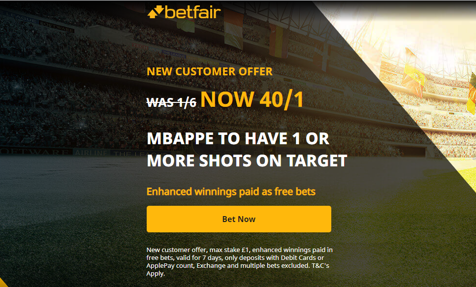 Kylian Mbappe Price Boost Get 40 1 Kylian Mbappe To Have 1 Shots On Target During France Vs Kylian Mbappe Price Boost Get 40 1 Kylian Mbappe To Have 1 Shots On Target During France Vs